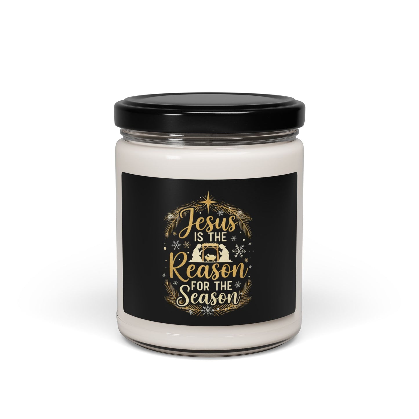 Jesus Reason for the Season Scented Soy Candle - 9oz