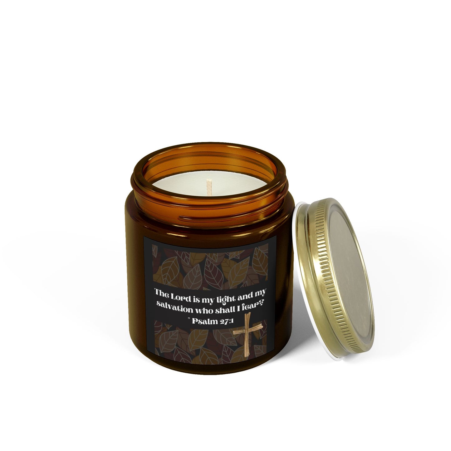 Faith-Inspired Scented Candles, Relaxation, Home Decor, Gifts for Friends, Self-Care, Psalms Verse, Spiritual Gifts