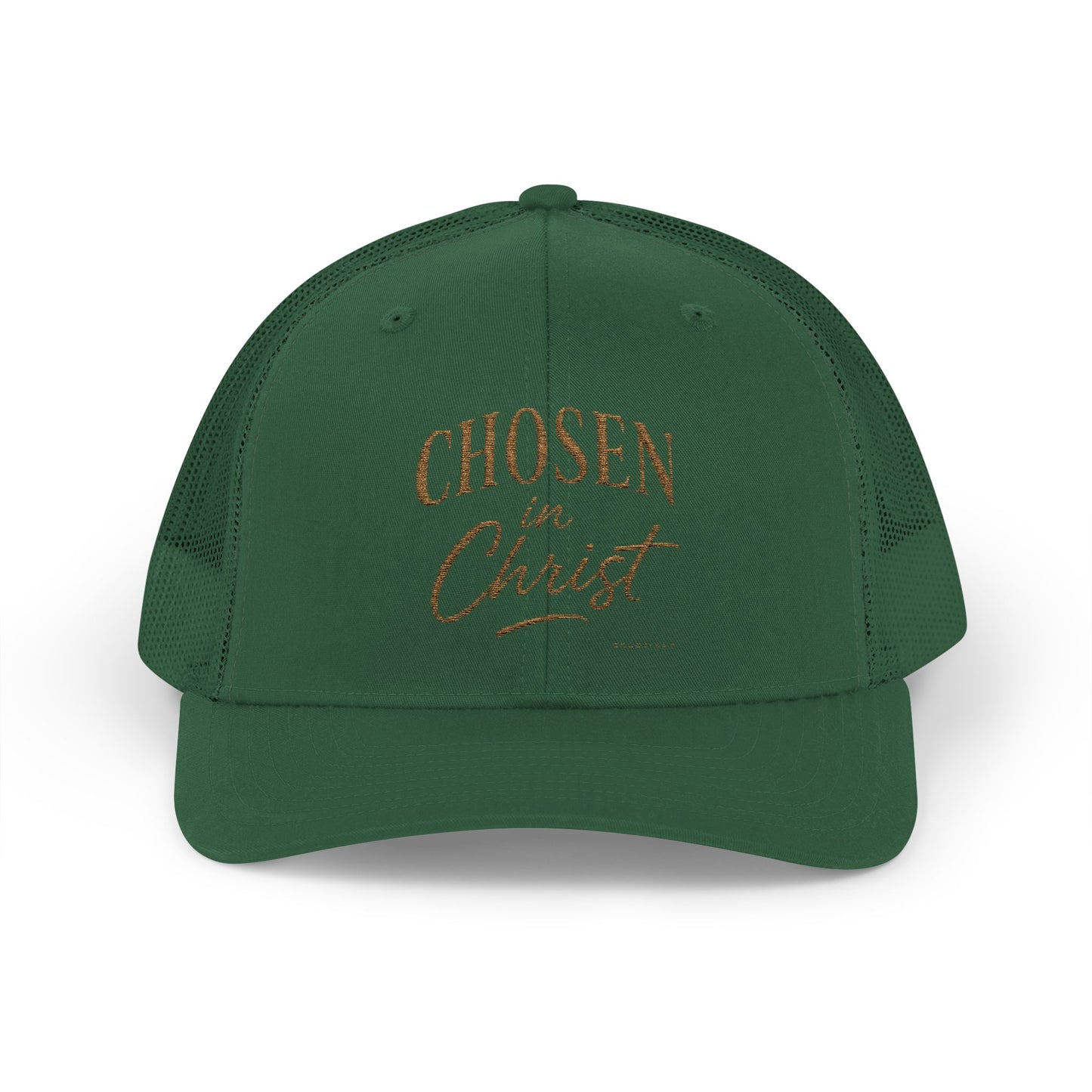 Chosen in Christ Snapback Trucker Hat — Christian Faith Baseball Cap