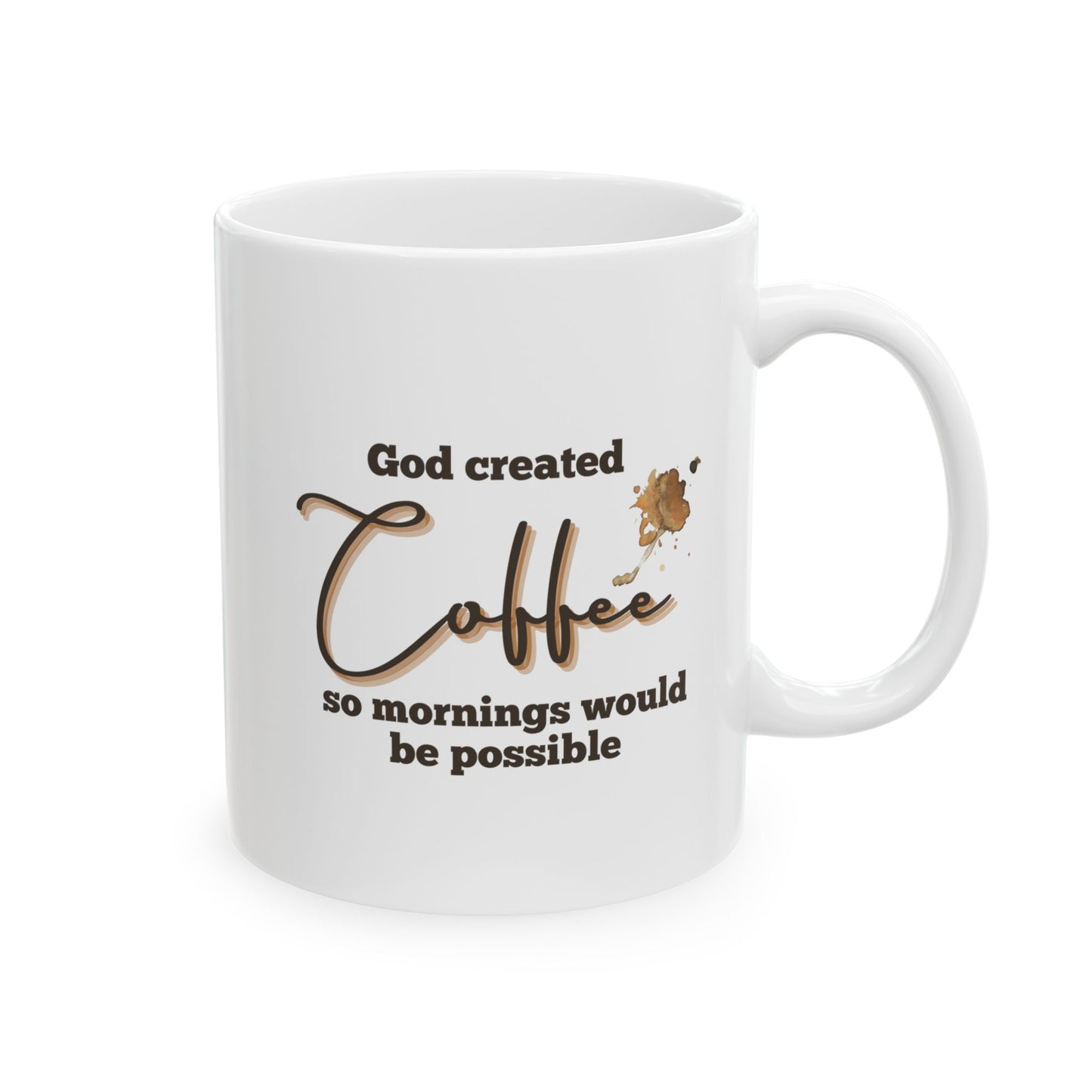 Ceramic Mug - 'Choose Joy' Inspirational Coffee Mug for Daily Positivity (11oz, 15oz)