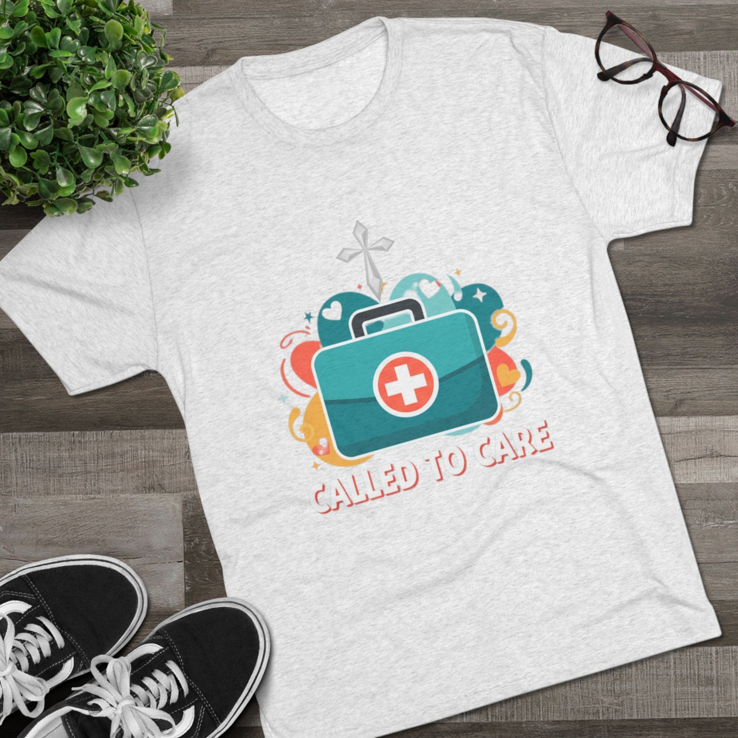 Called to Care Nurse Tee — Medical First Aid Graphic Shirt