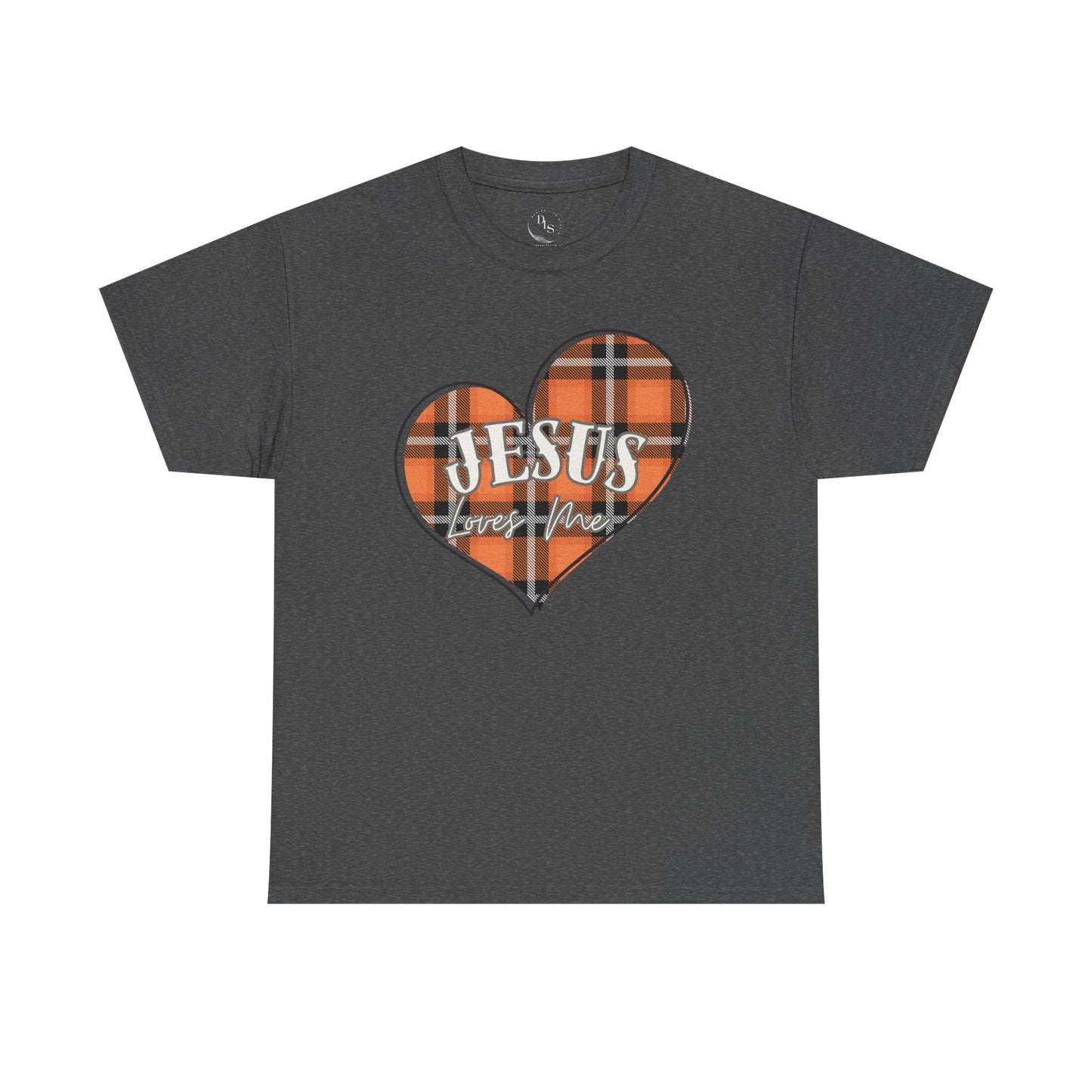 Jesus loves me Heart - Heavy Cotton Tee