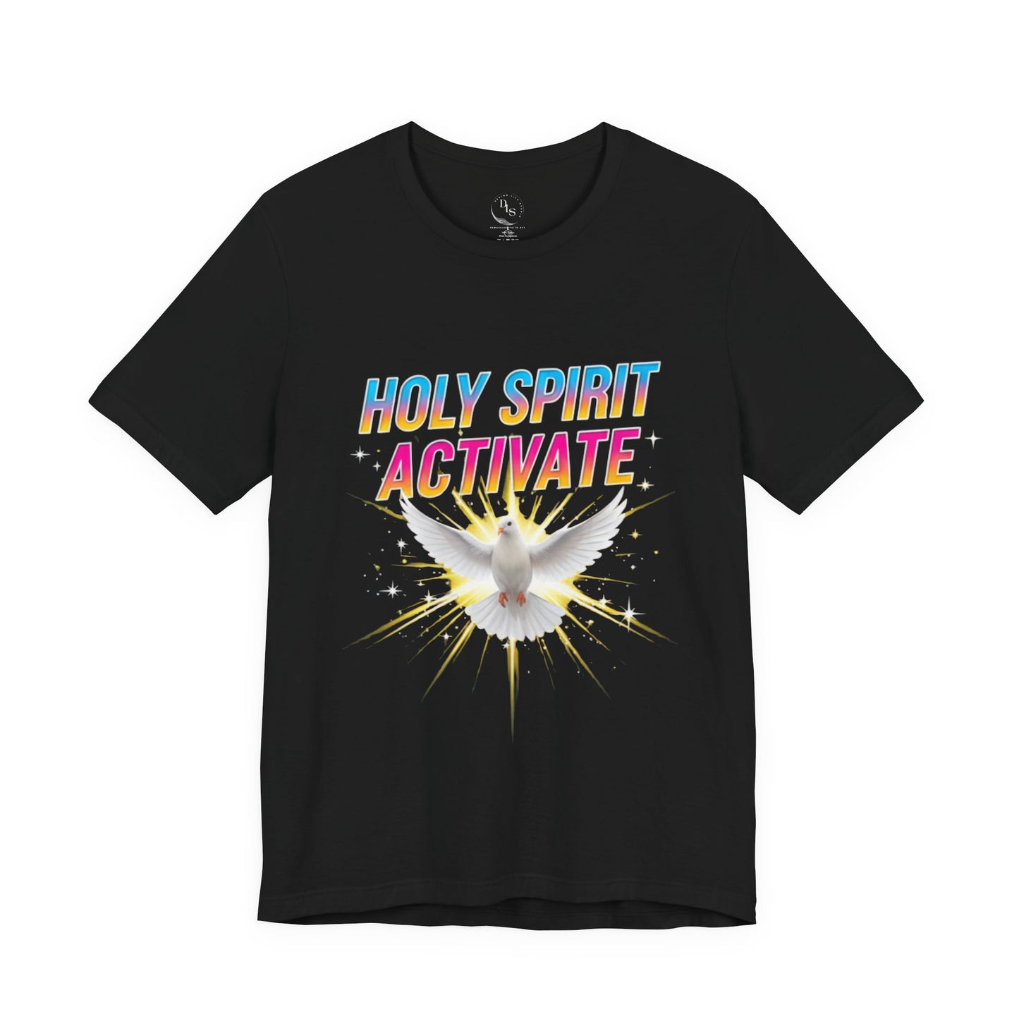Holy Spirit Activate T-Shirt — Dove Graphic Christian Faith Tee
