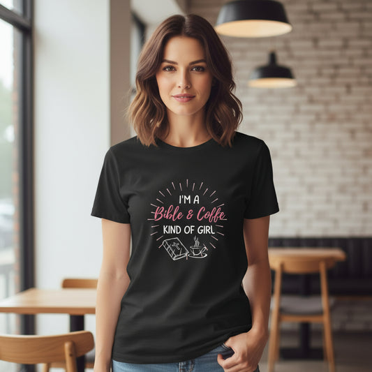 I'm a girl who lives the bible and coffee
