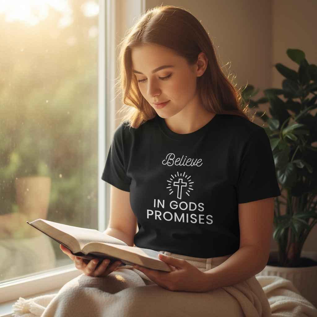 Believe in God's Promises - Short Sleeve Tee