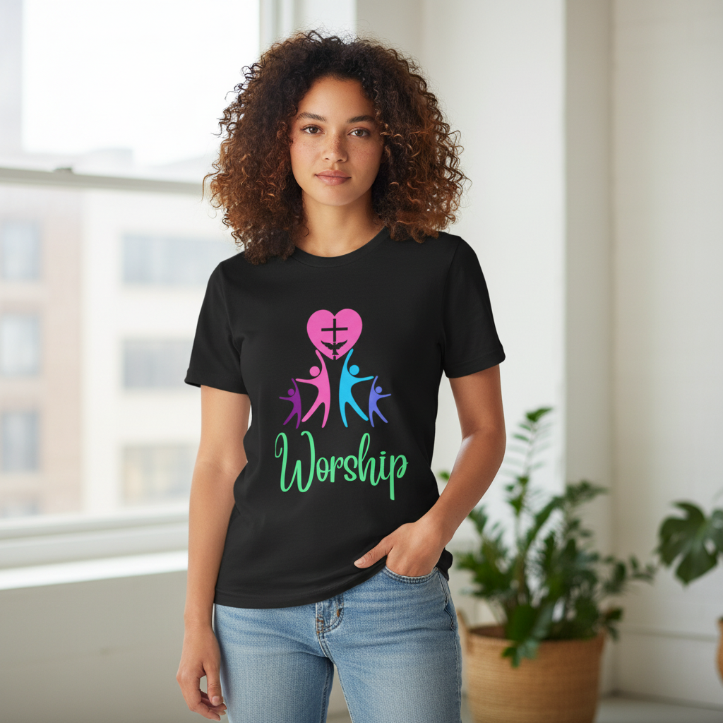 Worship neon- Jersey Short Sleeve Tee