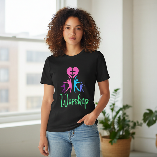 Worship neon- Jersey Short Sleeve Tee