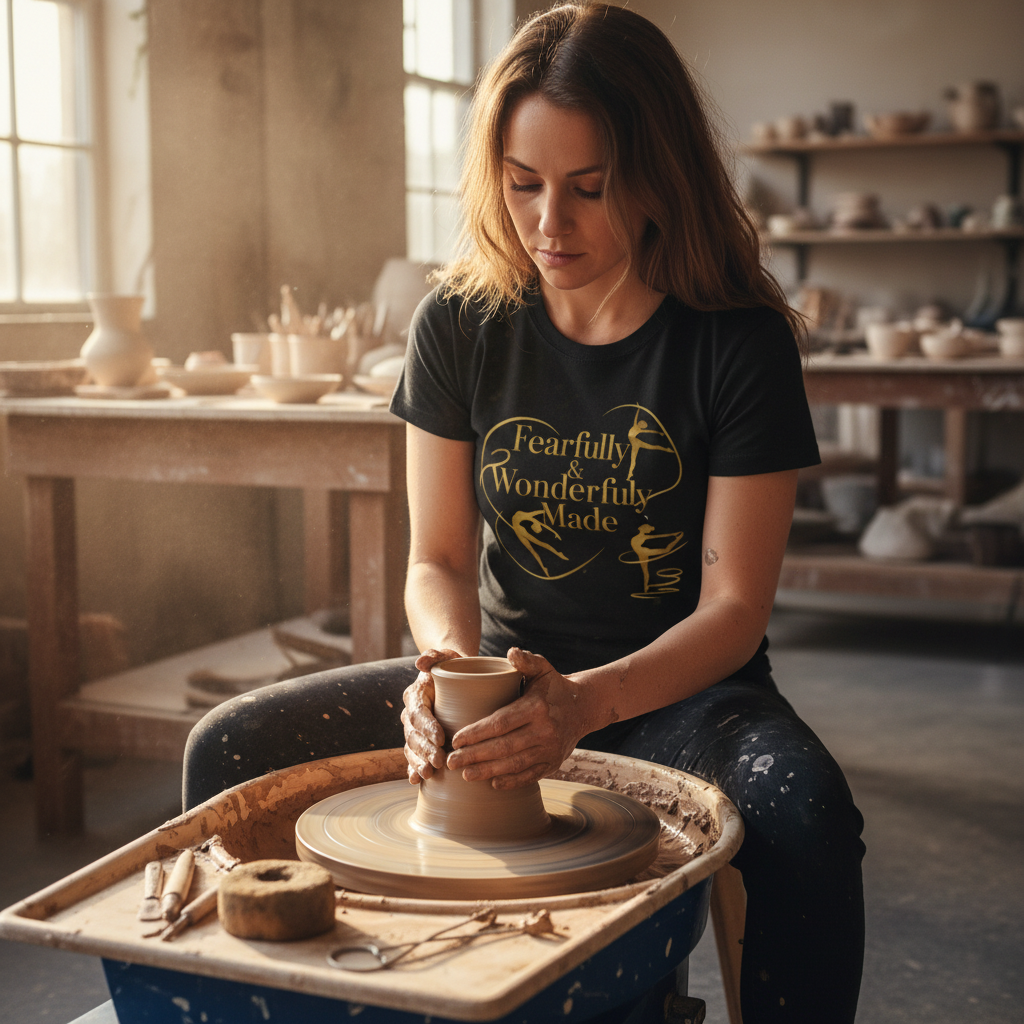 Fearfully & Wonderfully Made T-Shirt — Inspirational Dance Christian Tee