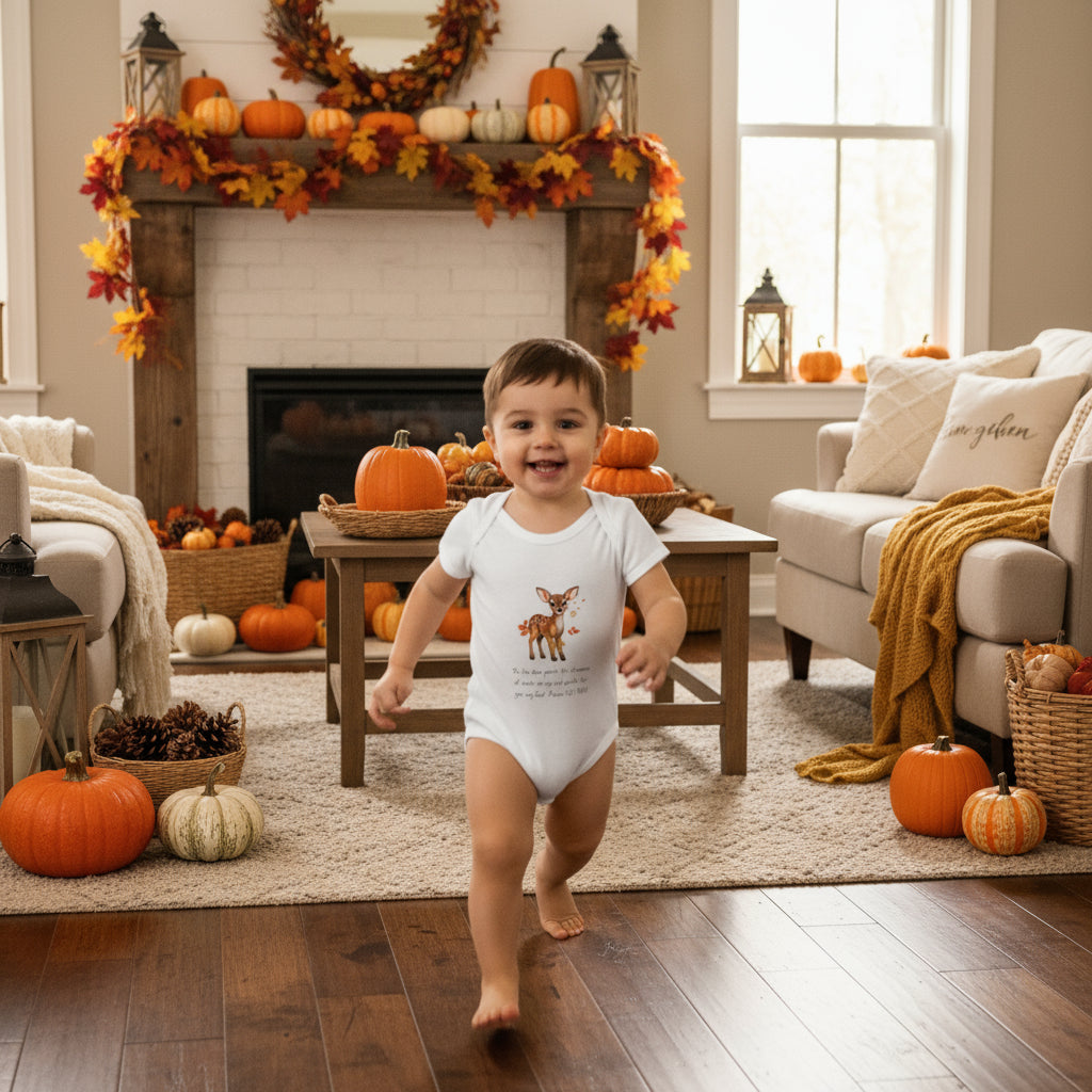 As the deer pants for the water so my soul pants after you. Rib Bodysuit