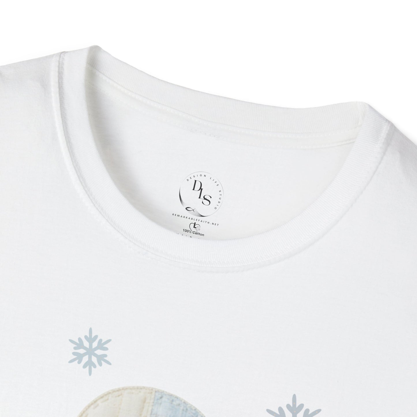 Prince of Peace Snowman T-Shirt — Isaiah 9:6 Christmas Tee