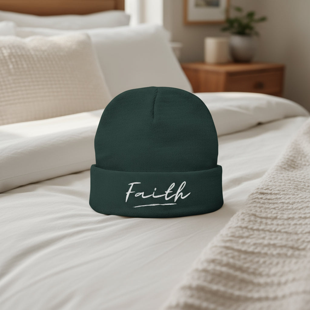 Knit Beanie (Embroidery)