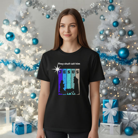 Guided by a star nativity t shirt.