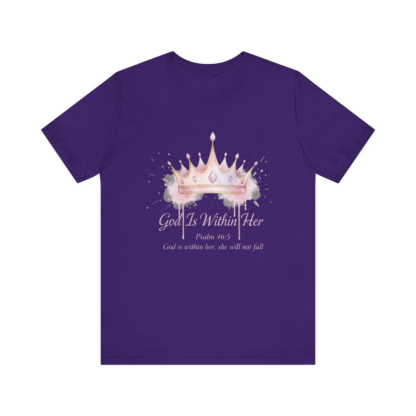 Crown Royalty Tee: Unisex Jersey Short Sleeve T-Shirt for Celebrations