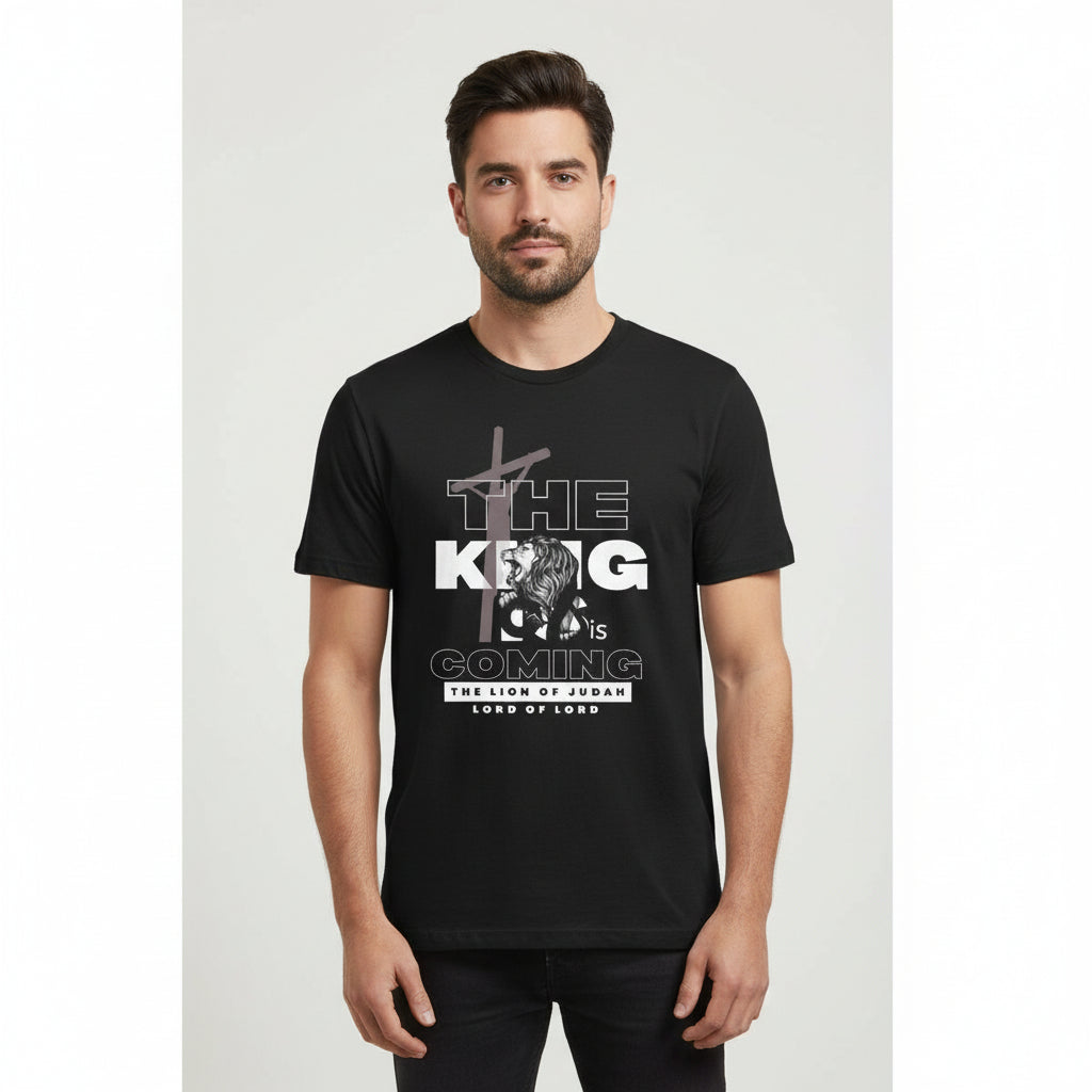 The king is coming Jersey Short Sleeve Tee