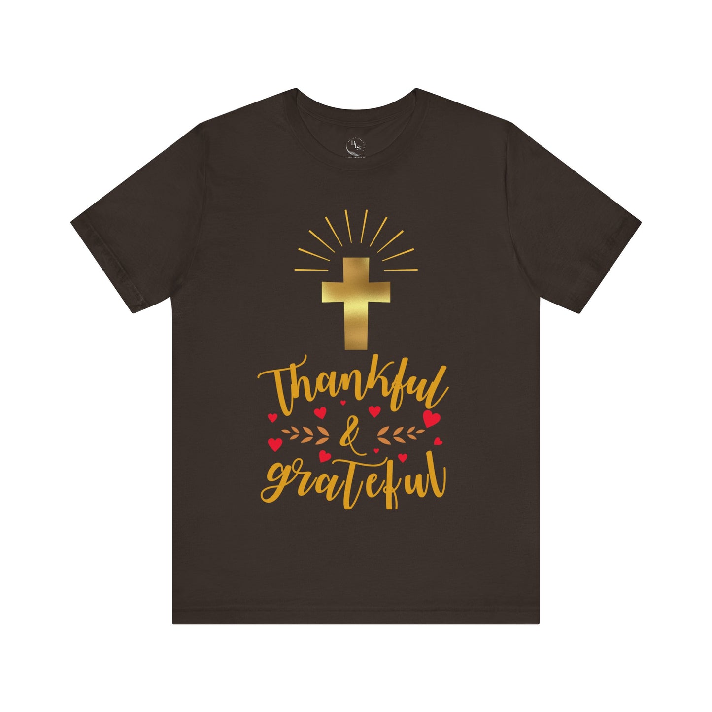 Grateful Thankful Short Sleeve Tee