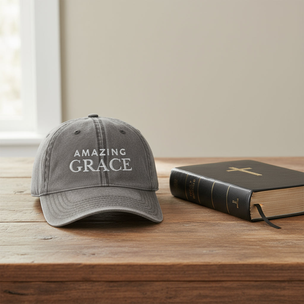 Amazing Grace Vintage Cap (Embroidery)