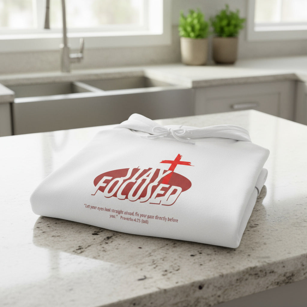 Stay Focused on Jesus T Shirt with BIble Verse