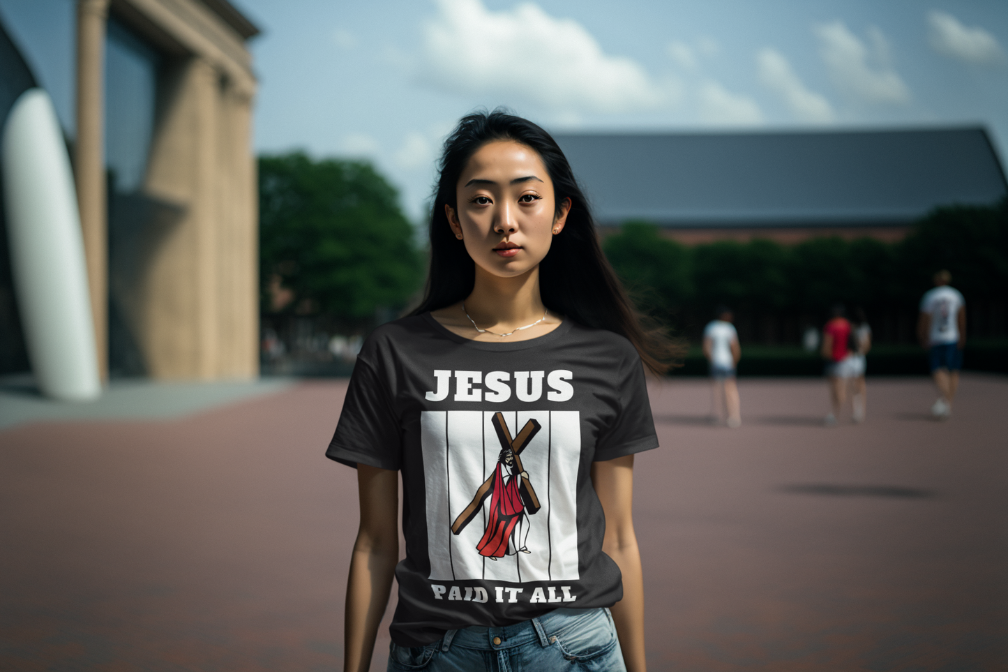Jesus Paid It All- Faith Inspired – Comfort Tee