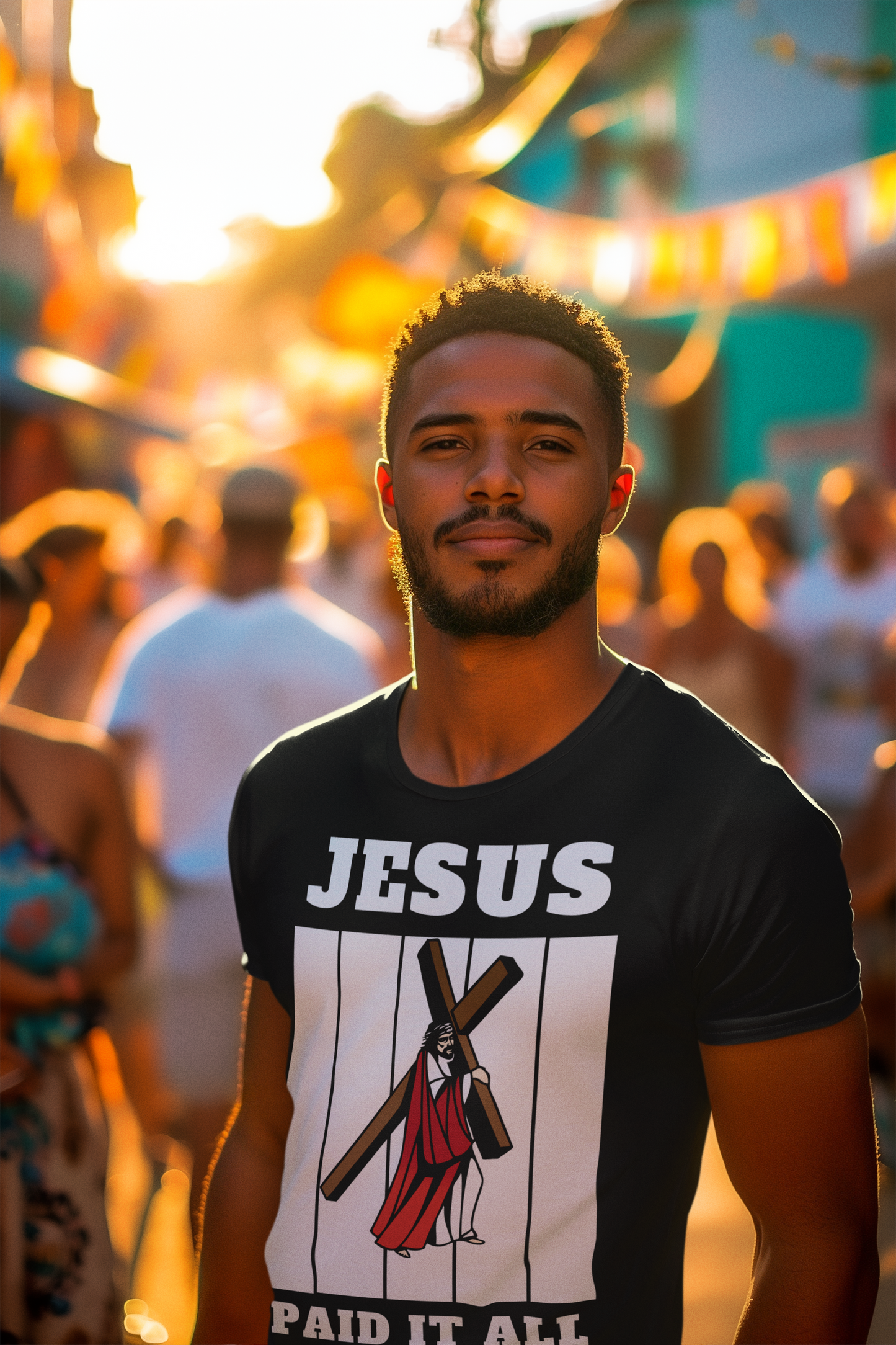 Jesus Paid It All- Faith Inspired – Comfort Tee