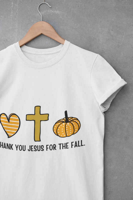 Heart, cross, and pumpkin icons. Perfect for seasonal gatherings, devotionals, and legacy-inspired living. You Jesus for the Fall, Autumn Fashion, Thanksgiving Gift, Faith Shirt, Casual Wear