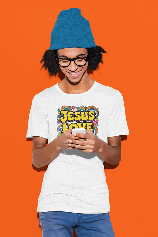 ✨ Jesus Loves You — A Message That Radiates Joy and Truth