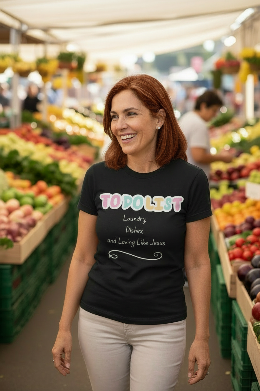 Fun To Do List Unisex Tee, Casual Cotton T-Shirt, Gift Idea for Students, Minimalist Clothing, Everyday Wear, Cute Graphic Shirt