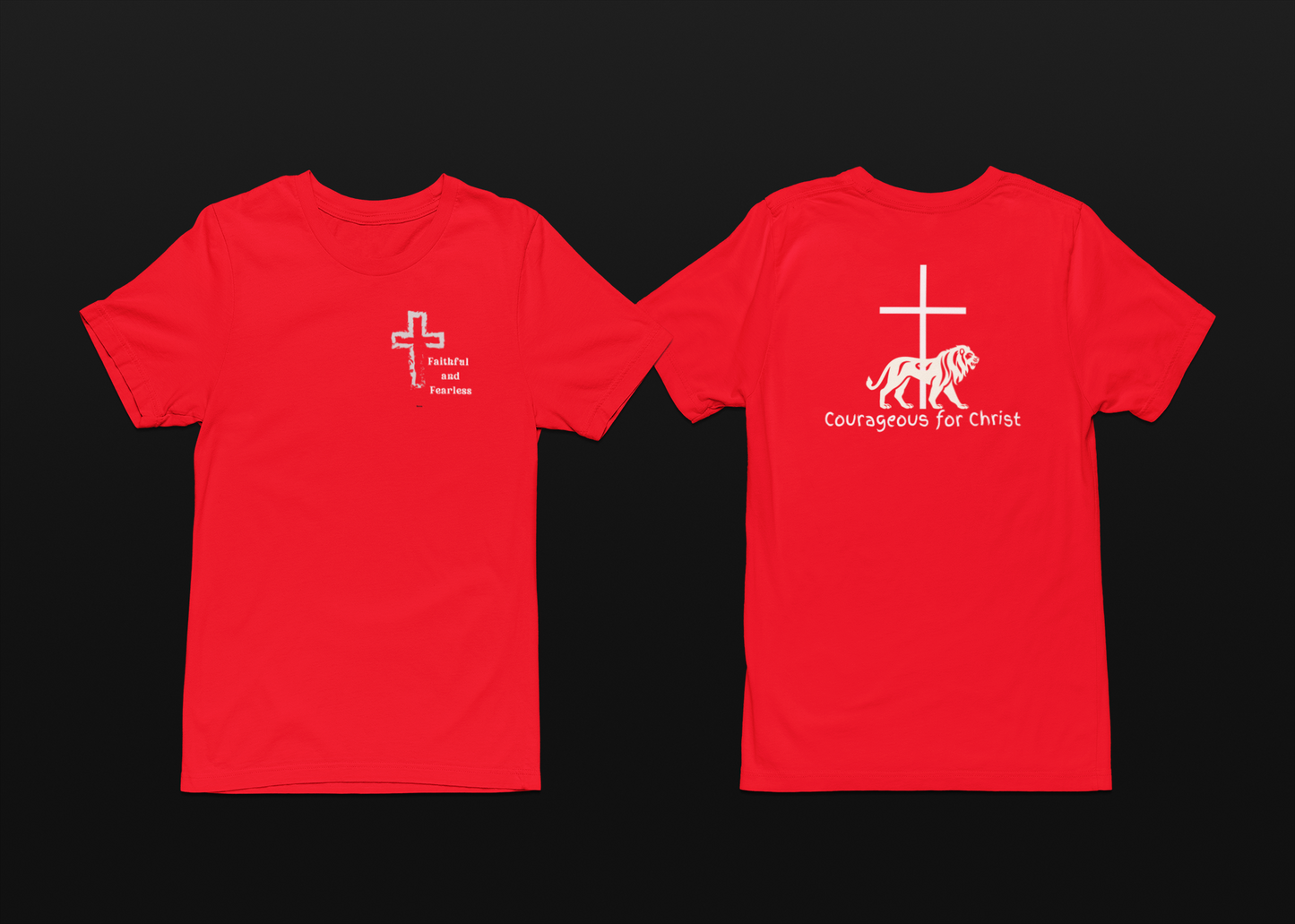 Faithful and Fearless, Courageous for Christ t shirtUnisex Jersey Tee, Christian Shirt, Inspirational Apparel, Courageous for Christ T-Shirt, Casual Faith Wear, [...]