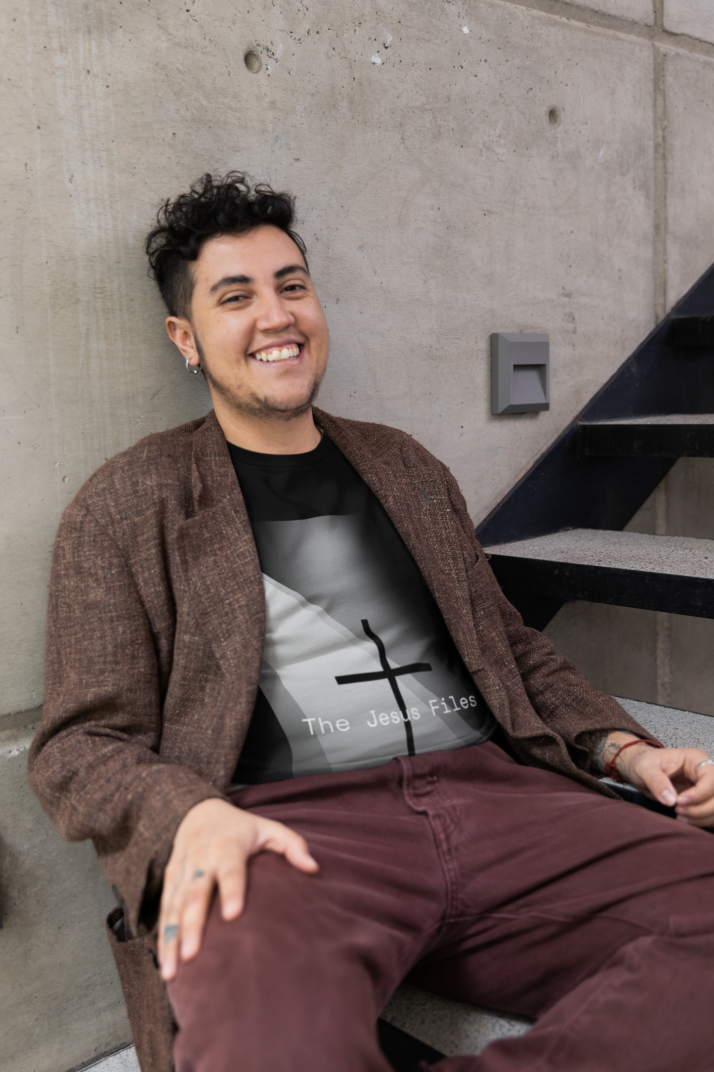 The Jesus Files - Christian Inspired Short Sleeve Tee, Faith Shirt, Religious Gift, Unisex T-Shirt, Easter, Spiritual Wear, Church Event