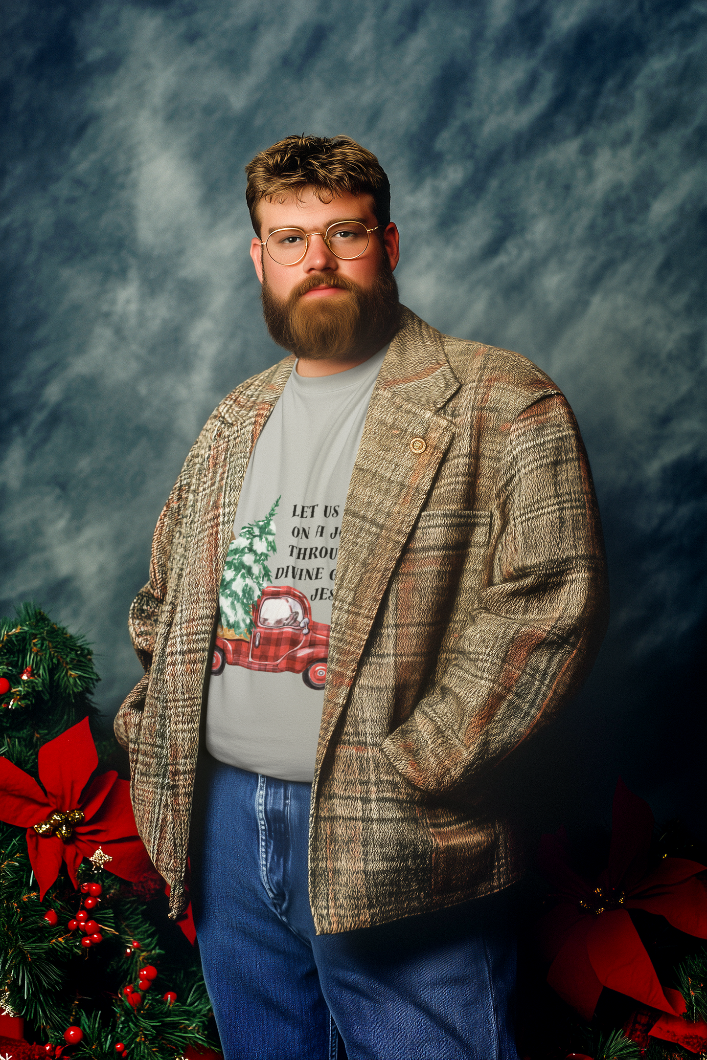 Christmas Journey Tee, Cozy Unisex Christmas Shirt, Holiday Graphic Tee, Family Christmas Apparel, Festive December Top, Winter [...]