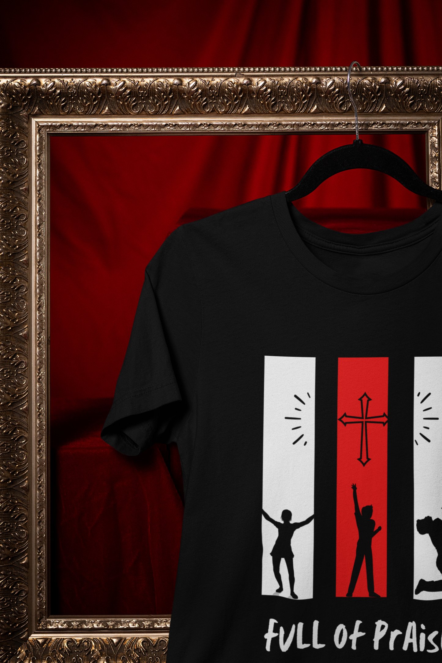 Praise christian t shirt perfect for music ministry or those who have a heart of worship Unisex Tee | Inspirational Shirt for Faith, Church Events, and Everyday Faith Wear