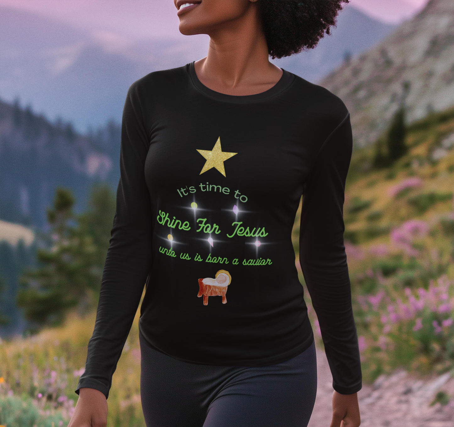 Festive Long Sleeve Tee, Cozy Holiday Shirt, Winter Clothing Gift, Fun Christmas Apparel, Unisex Casual Wear, Perfect for Celebrations