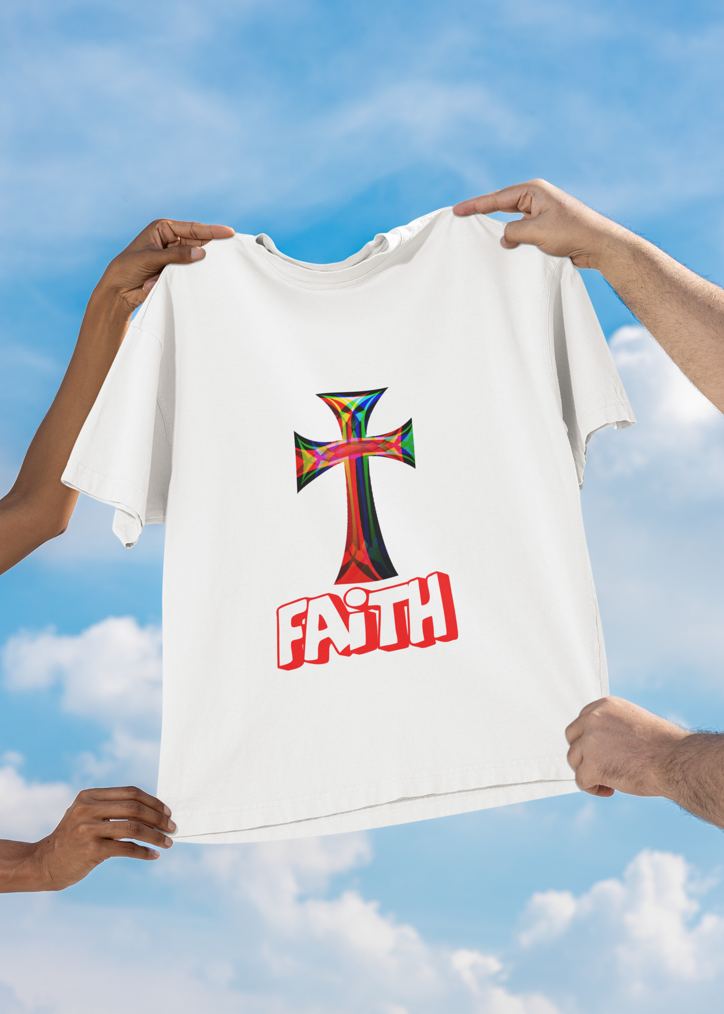 Faith-Inspired Unisex Heavy Cotton Tee | Spiritual Apparel, Christian T-Shirt, Gift for Believers, Church Wear, Everyday Casual