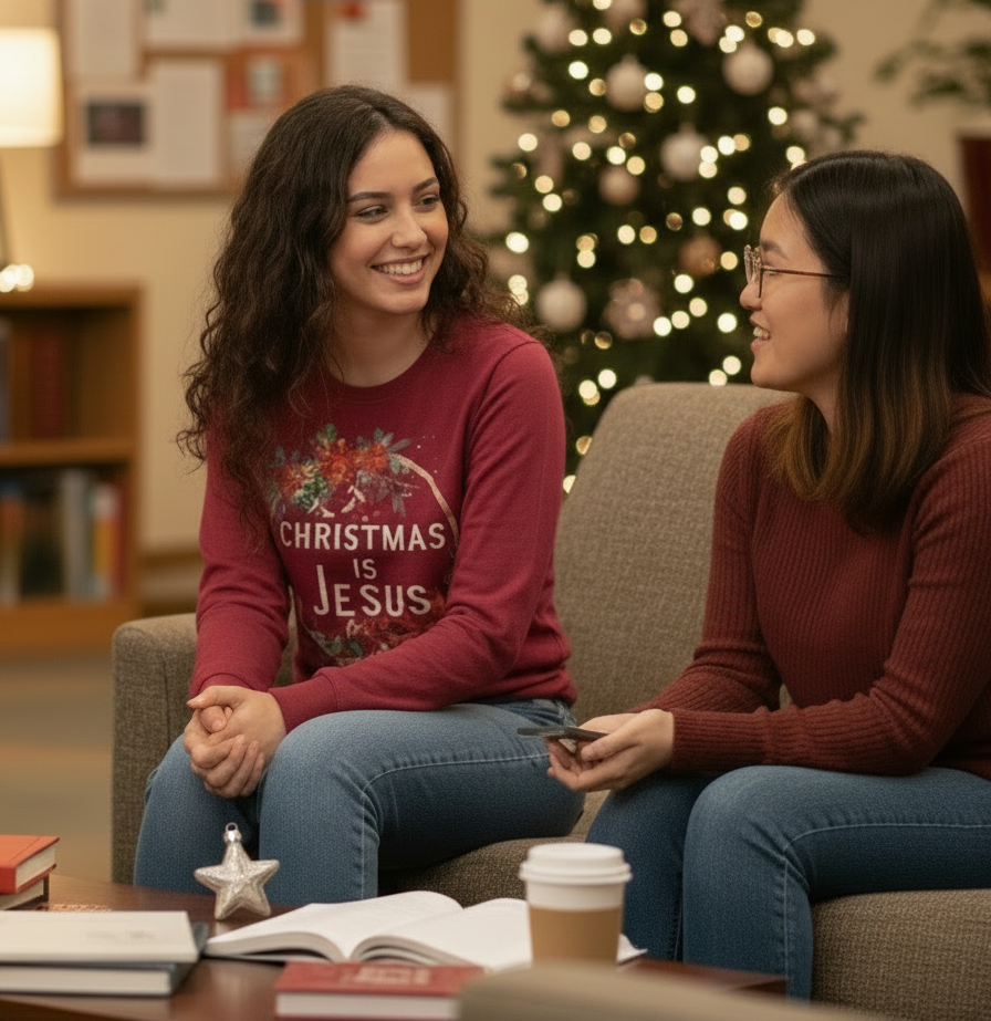 Christmas is Jesus Long Sleeve Tee for the Holidays