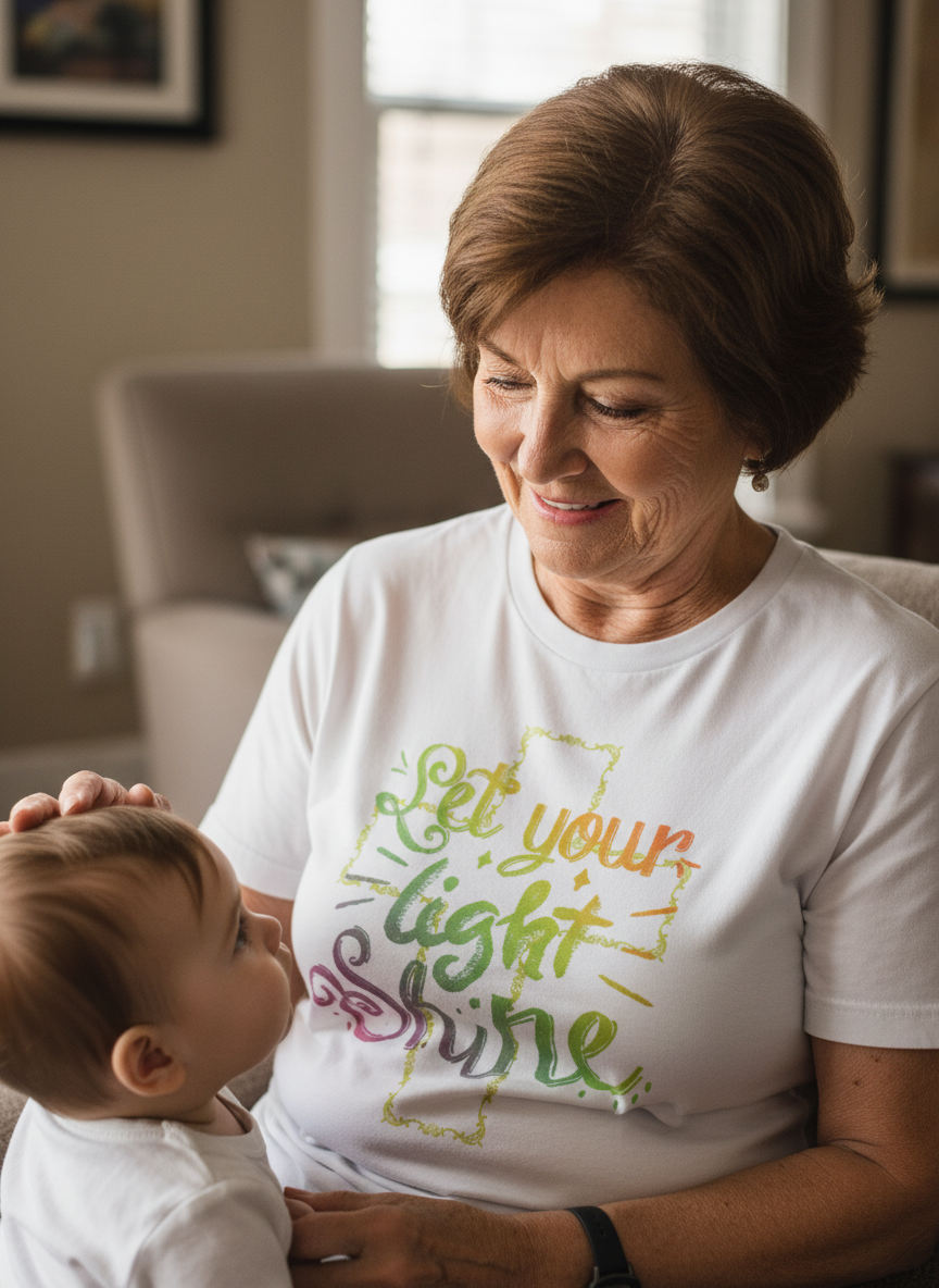 Inspirational Message Unisex Tee – "Let Your Light Shine"