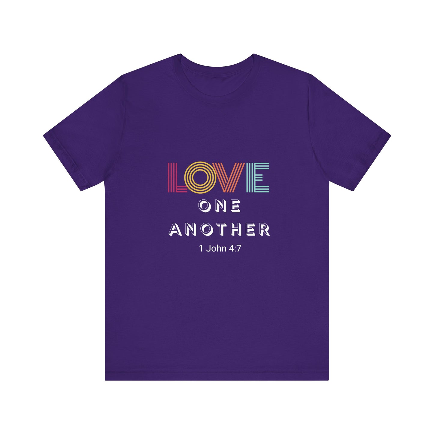 Love One Another T Shirt Short Sleeve Tee