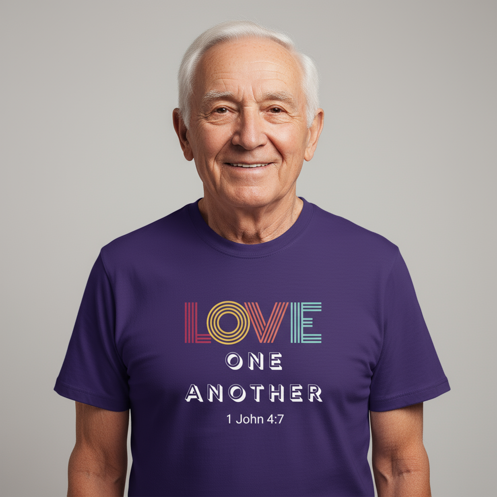 Love One Another T Shirt Short Sleeve Tee