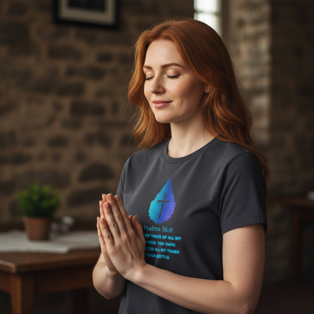 You keep track of all my tears tee