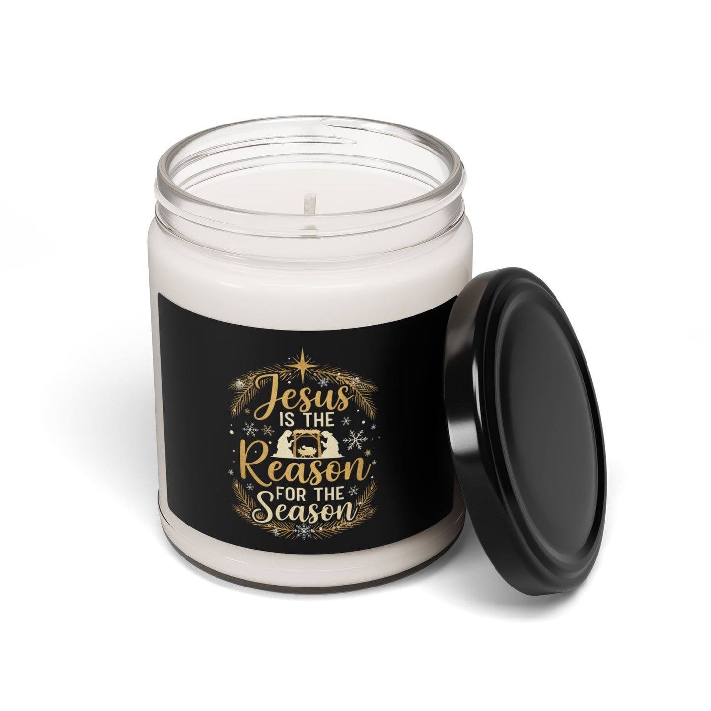Jesus Reason for the Season Scented Soy Candle - 9oz