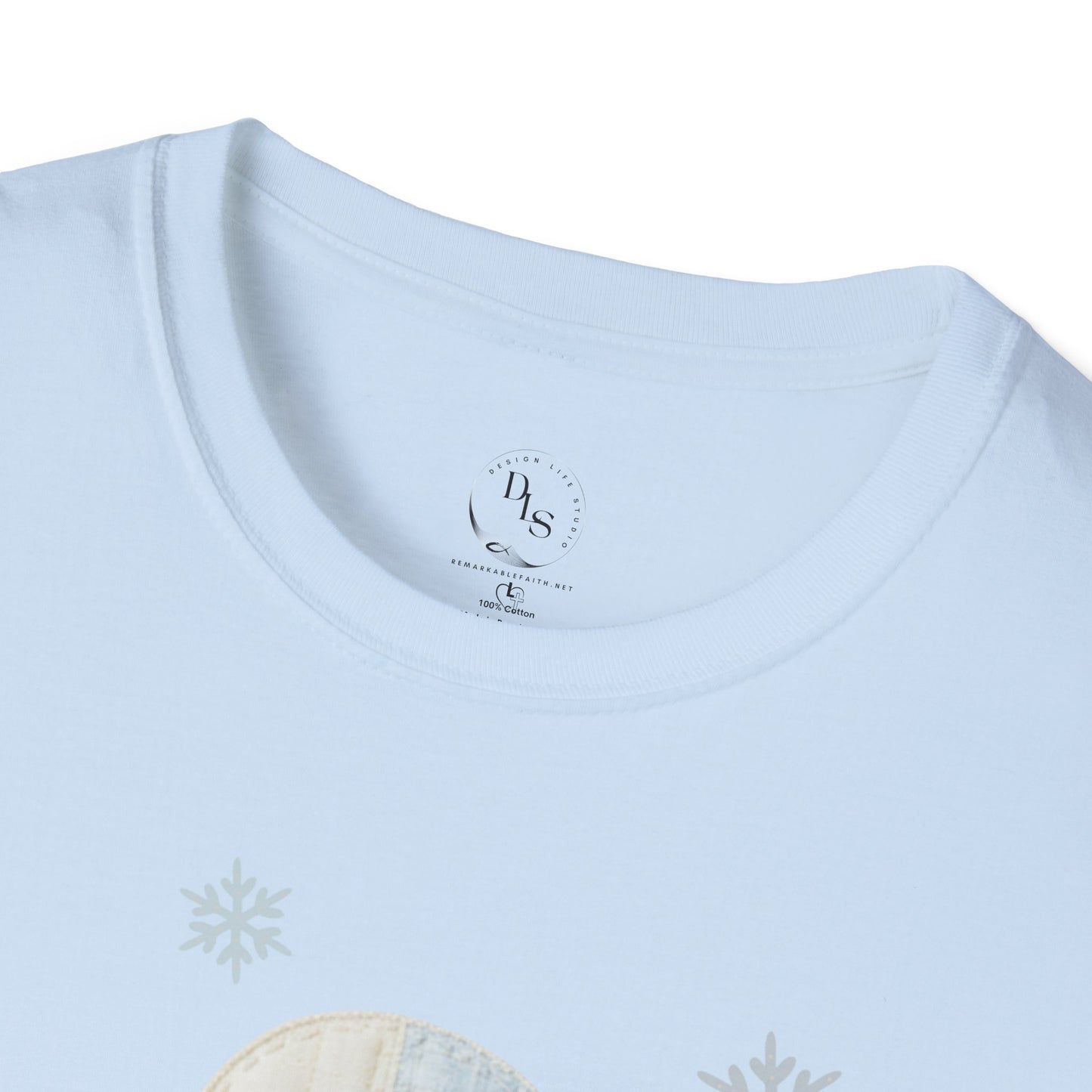 Prince of Peace Snowman T-Shirt — Isaiah 9:6 Christmas Tee