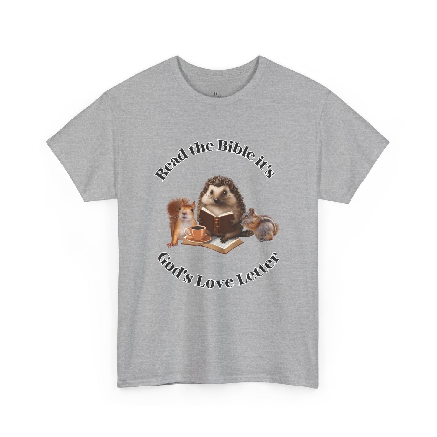 Read the Bible It's God's love letter with all these cute little fall woodland friends.