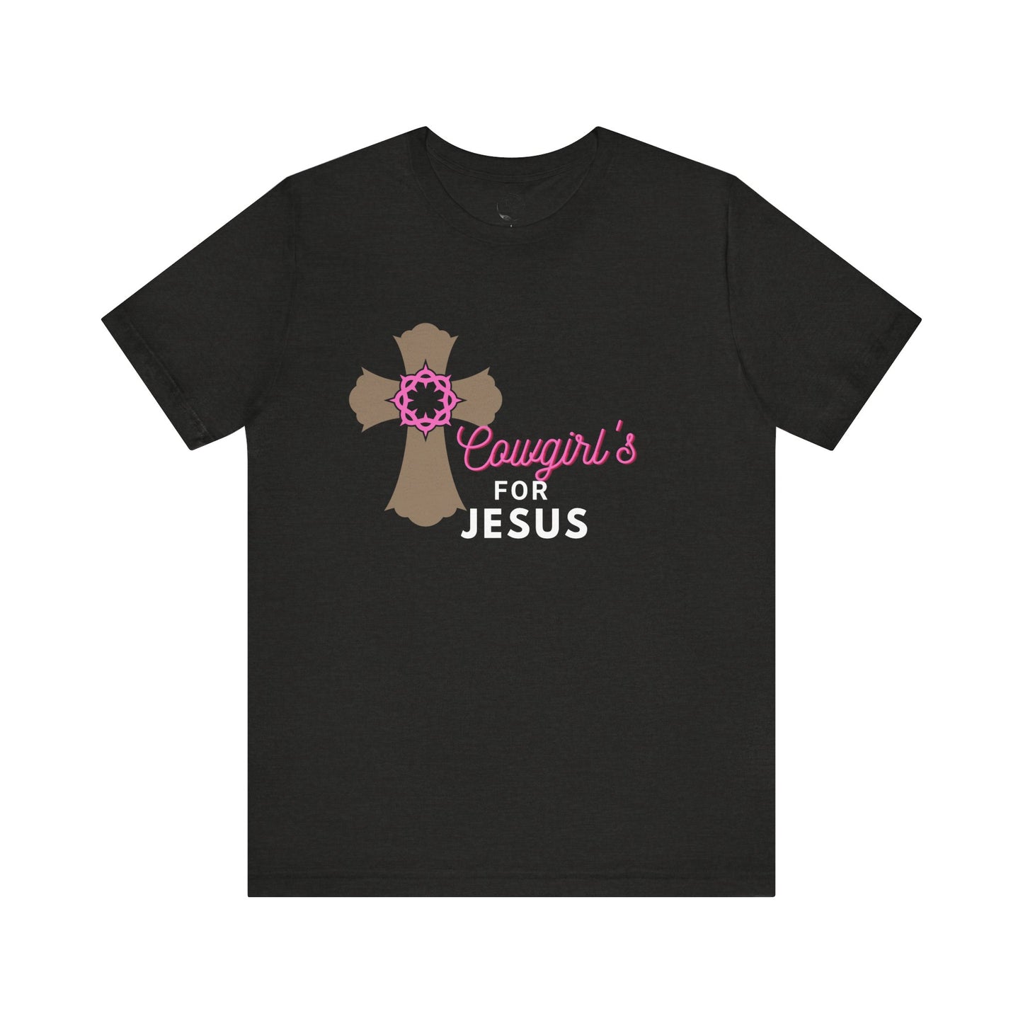 Cowgirl's Faith Unisex Short Sleeve Tee | Graphic Tee, Religious Shirt, Country Style, Gift for Cowgirls, Cute Summer Top
