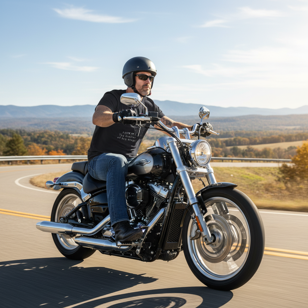 I live in the shadow of His wings -  Short Sleeve Tee