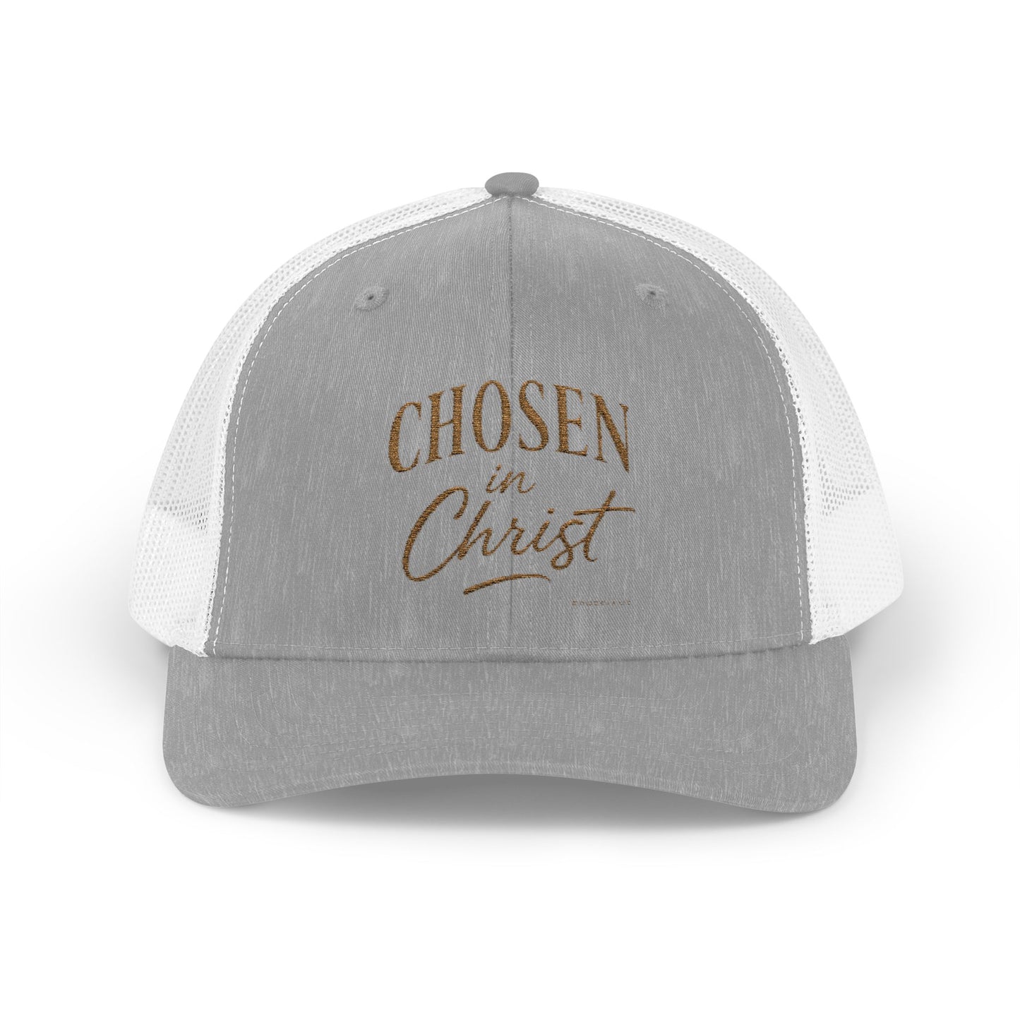 Chosen in Christ Snapback Trucker Hat — Christian Faith Baseball Cap