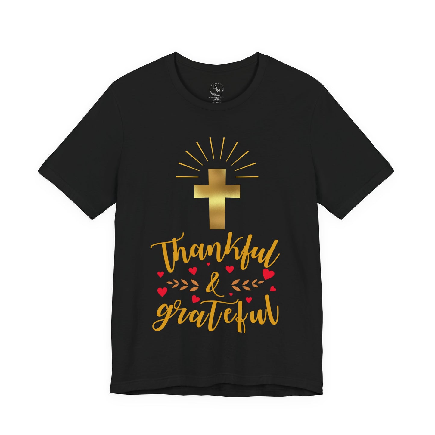 Grateful Thankful Short Sleeve Tee