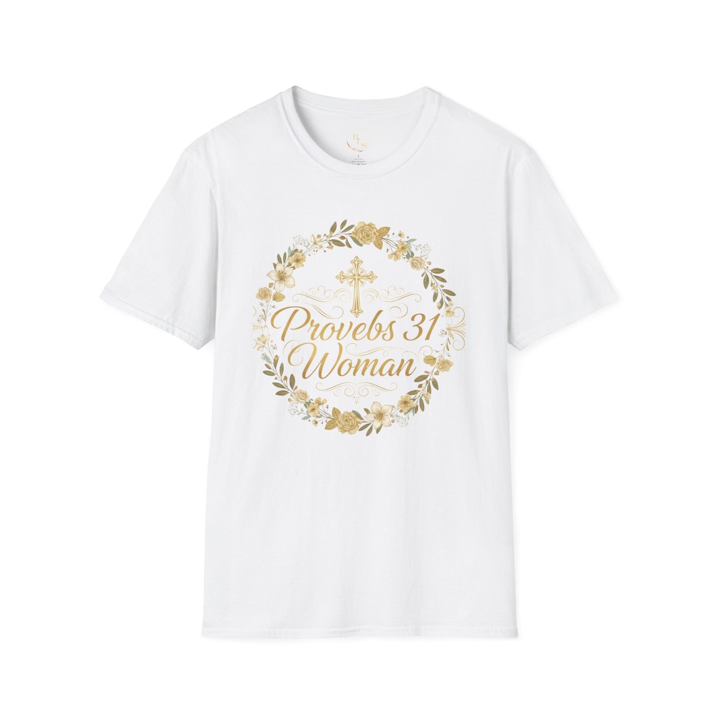 Proverbs 31 Woman Floral Cross T-Shirt