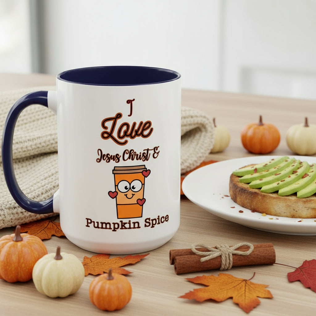Cute Coffee Mug, Pumpkin Spice Lover Mug, Fall Mug, Gift for Coffee Lovers, Inspirational Mug