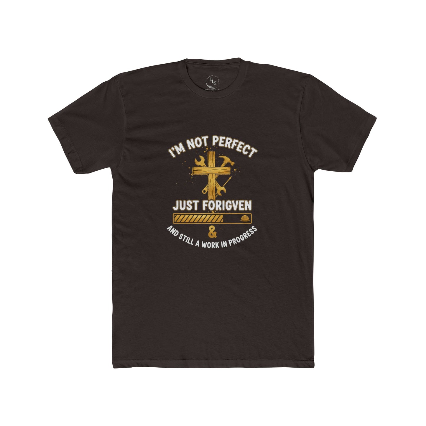 Christian Crew Tee - "I'm Not Perfect Just Forgiven" Faith T-Shirt