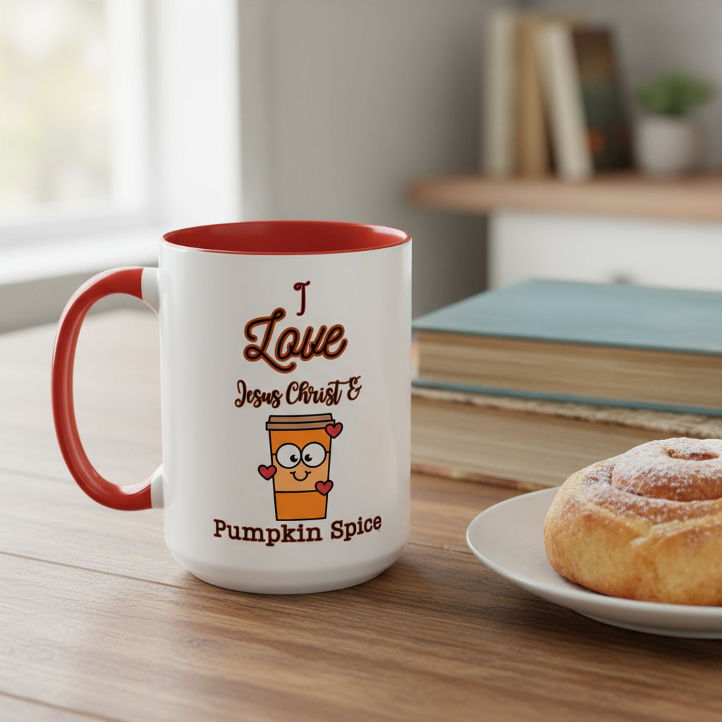 Cute Coffee Mug, Pumpkin Spice Lover Mug, Fall Mug, Gift for Coffee Lovers, Inspirational Mug