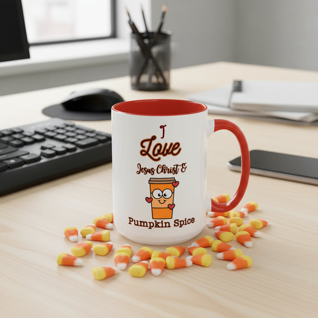Cute Coffee Mug, Pumpkin Spice Lover Mug, Fall Mug, Gift for Coffee Lovers, Inspirational Mug