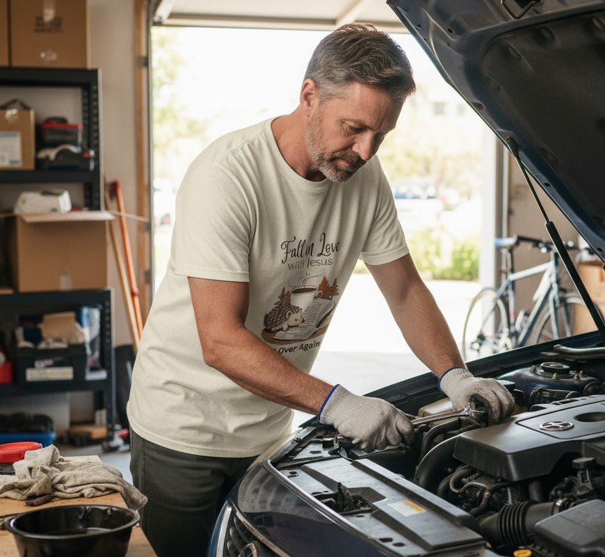 Unisex Softstyle T-Shirt - Fall in Love with Jesus, Cozy Christian Tee, Inspirational Gift, Faith-Based Apparel, Casual Everyday Wear, [...]